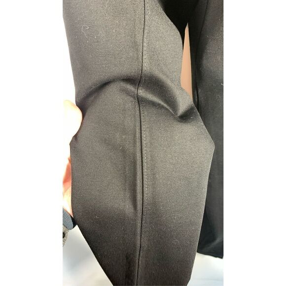 1- Nvgard Women's Slims High Waist Straight Trouser Pants Black Size Medium - Picture 4 of 9